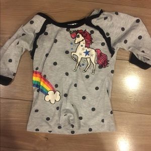 Kids 3 quarter length top